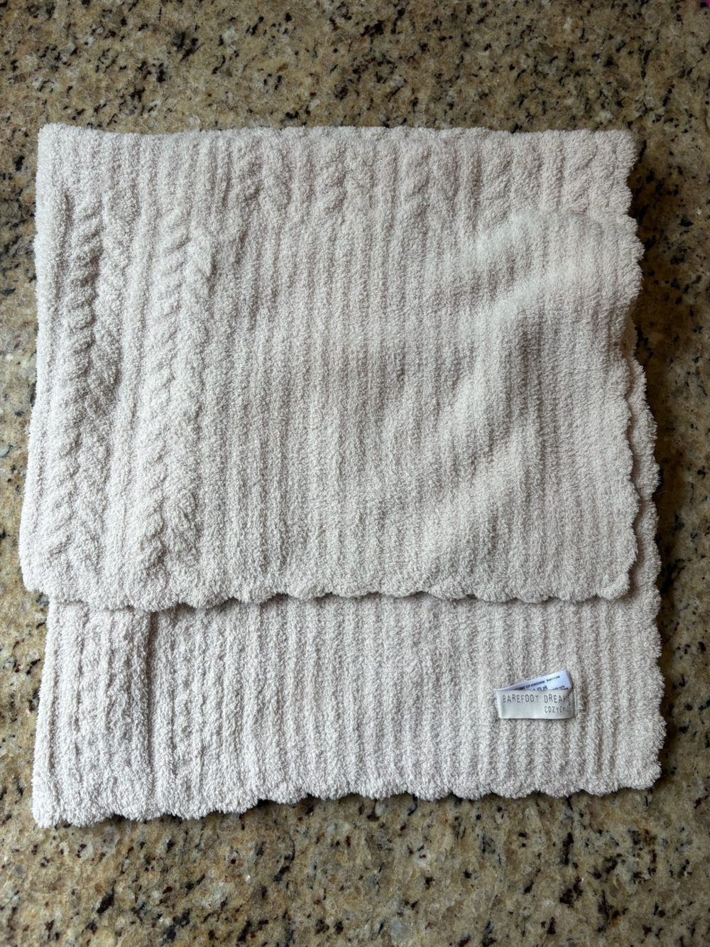 Barefoot Dreams Cozy Chic Baby Receiving Blanket- NWOT